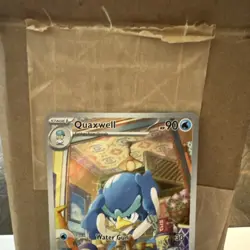 Pokemon TCG Quaxwell Holo Illustration Rare 207/193 Paldea Evolved Near Mint - Image 2