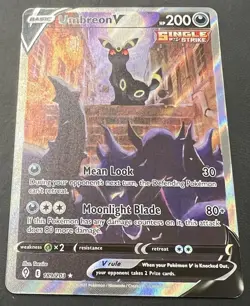 Pokemon Umbreon V 189/203 Alt Art - Image 1