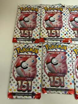 🔥🔥 10x Pokemon Scarlet & Violet 151 Booster Pack Sealed (English) 🔥🔥 - Image 2