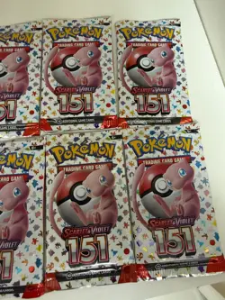🔥🔥 10x Pokemon Scarlet & Violet 151 Booster Pack Sealed (English) 🔥🔥 - Image 4