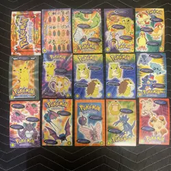 Pokemon 2000 Navarette Postcards Peru 68 Lot Cards!! - Image 1