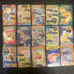 Pokemon 2000 Navarette Postcards Peru 68 Lot Cards!! - Image 2