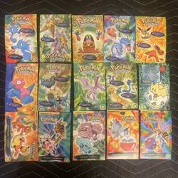 Pokemon 2000 Navarette Postcards Peru 68 Lot Cards!! - Image 3