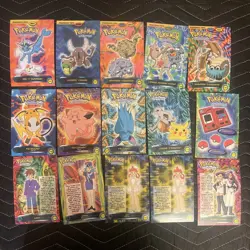 Pokemon 2000 Navarette Postcards Peru 68 Lot Cards!! - Image 4