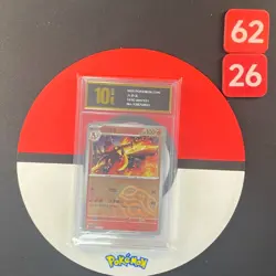 Pokemon card 151C-005/151 Charmeleon U Master Ball Grade10 - Image 1