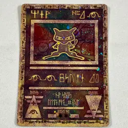 Ancient Mew Pokemon Card Promo 2000 Movie Rare Holo Foil Nintendo TCG WOTC - Image 1