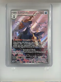 Pokemon Samurott 107/086 Sv: White Flare Illustration Rare Mint/Near Mint (NM) - Image 1
