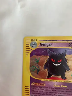 Pokemon Gengar Expedition Holo Rare SWIRL 13/165 - Image 5