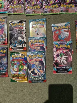 24 Sealed Pokemon TCG Booster Packs Bundle - Mixed English Japanese - Image 3