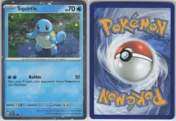 ✰ SQUIRTLE (COSMOS HOLO) 048 PROMO SCARLET & VIOLET PROMO POKEMON ✰ NM/M - Image 1