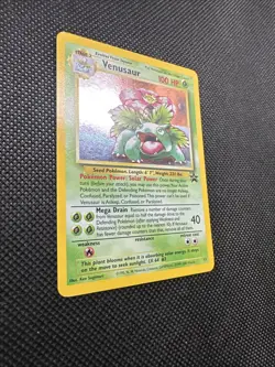 Pokemon Venusaur Holo Black Star Promo #13 SWIRL - Image 5
