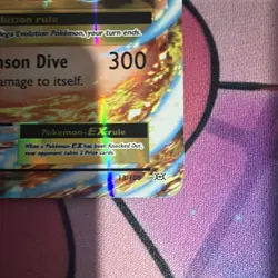 Pokemon M Charizard EX 13/108 Evolutions Ultra Rare Full Art Holo Mega 220 HP - Image 4