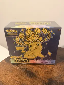 Pokemon Center Exclusive Elite Trainer Box Surging Sparks ETB SEALED - Image 1