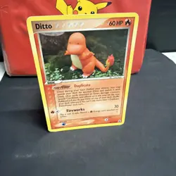 Pokemon Ditto Charmander 37/113 Delta Species Mp Condition - Image 1