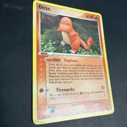 Pokemon Ditto Charmander 37/113 Delta Species Mp Condition - Image 3