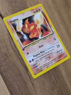 1st Edition Slugma - NEAR MINT - 53/64 Neo Revelation 2001 - WOTC Pokemon TCG - Image 3
