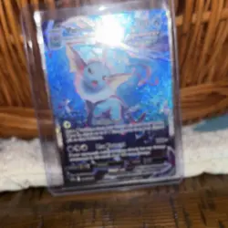Pokemon Vaporeon VMAX Promo Full Art Holo SWSH182 Sword & Shield 320 HP - Image 3