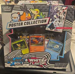 Pokemon TCG: Unova Poster Collection Black Bolt/White Flare Brand New/Sealed - Image 1