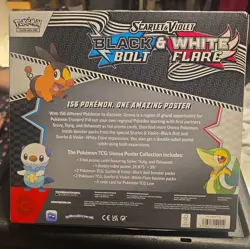 Pokemon TCG: Unova Poster Collection Black Bolt/White Flare Brand New/Sealed - Image 2
