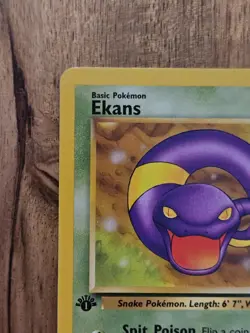 1st Edition Ekans - NEAR MINT - 46/62 Fossil Set 1999 - WOTC Pokemon TCG Vintage - Image 5
