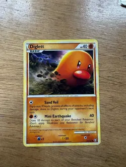 Pokemon TCG Diglett Triumphant 61/102 Regular NM - Image 1