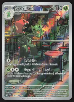 Scovillain Illustration Rare 202/198 Pokemon Scarlet and Violet - Image 1