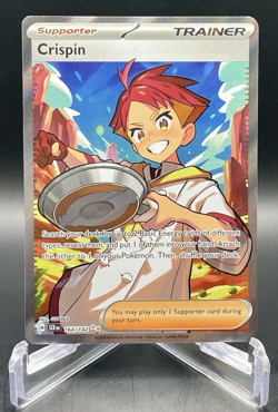 Crispin 164/142 Stellar Crown Full Art Trainer Ultra Rare Holo Pokemon TCG NM/M - Image 1