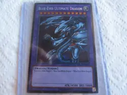 Yugioh Blue-Eyes Ultimate Dragon LCKC-EN057 Secret Rare NM - Image 1