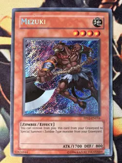Yugioh: Mezuki - PP02-EN016 - Secret Rare - Unlimited - LP - Image 1
