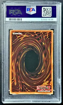 2008 Yugioh BLACK ROSE DRAGON CSOC-EN039 Ghost Rare Unlimited PSA 9 Mint! - Image 2