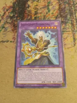 Gravekeeper's Supernaturalist MP19-EN181 2019 Gold Sarcophagus Tin Mega Pack 1st - Image 1