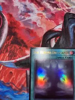 Yugioh! The Hidden Hecahands PHRE-EN008 Ultra Rare 1st Edition Light Play - Image 2