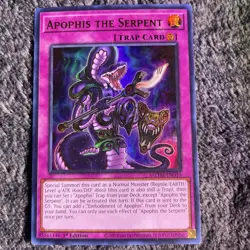 Yu-Gi-Oh! TCG Konami Apophis the Serpent MZTM-EN010 Trap-Continuous 1st Edition - Image 1