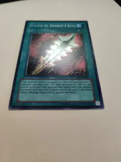 Yugioh Sword of Dragon's Soul PCJ-EN003 Parallel Secret Rare LP - Image 2