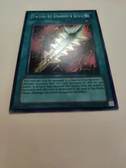 Yugioh Sword of Dragon's Soul PCJ-EN003 Parallel Secret Rare LP - Image 3