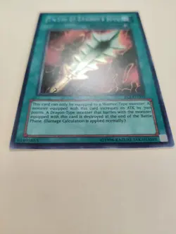 Yugioh Sword of Dragon's Soul PCJ-EN003 Parallel Secret Rare LP - Image 4