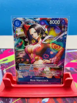One Piece CCG Boa Hancock EB03-026 Alt Art SR - English - PACK FRESH MINT - Image 1
