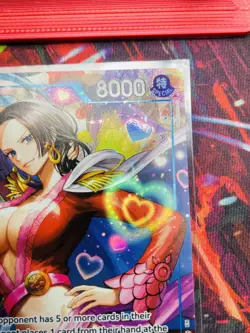 One Piece CCG Boa Hancock EB03-026 Alt Art SR - English - PACK FRESH MINT - Image 5