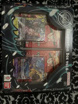 One Piece Card Game Illustration Box vol. 6 Brand New Factory Sealed - Image 1