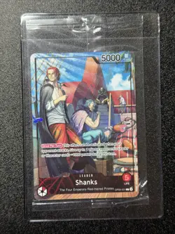 Shanks (2025 PSA Magazine Promo) OP09-001 One Piece Promotion Cards Foil - Image 1