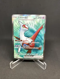 Pokemon TCG Latias ex 220/191 SV: Surging Sparks Ultra Rare Full Art NM Card - Image 1