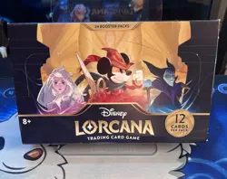 Disney Lorcana: The First Chapter Booster Box - 24 Packs - First Print 2023 4050368981905 - Image 2