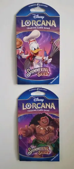 2× Disney Lorcana Shimmering Skies Booster Packs - FACTORY SEALED. - Image 1