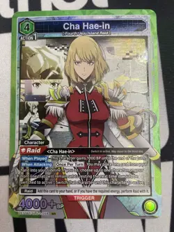 Union Arena Solo Leveling - Cha Hae-in SR Super Rare SLG-1-011 - Image 1