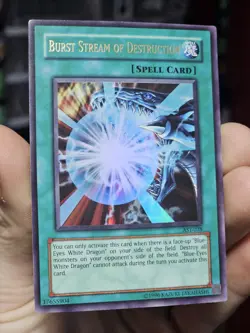 Yugioh Burst Stream Of Destruction AST-038 Ultra Rare Original Print LP - Image 1