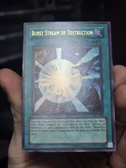 Yugioh Burst Stream Of Destruction AST-038 Ultra Rare Original Print LP - Image 3