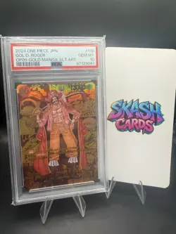 PSA 10 Roger Gold Manga Alt Art OP09-118 Comic Parallel ONE PIECE Card JP #118 - Image 1