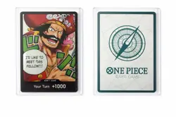One Piece TCG DON!! Gol D. Roger Card – Near Mint – Authentic Foil - Image 1