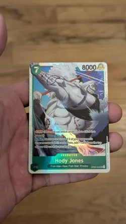 Hody Jones - OP06-035 - One Piece Card Game TCG - Super Rare - SR - ENGLISH - NM - Image 1