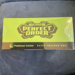 Perfect Order Pokemon Center ETB Elite Trainer Box Mega Evo New/sealed See Desc - Image 4
